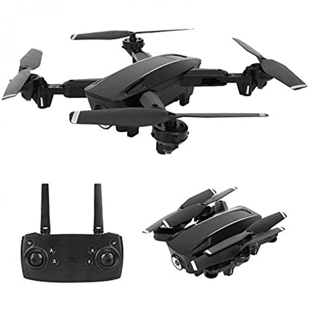 Drone Drone pliant 2,4 GHz avec caméra haute définition en mode un bouton Quadricoptère professionnel RC DroneFlux optique 4K